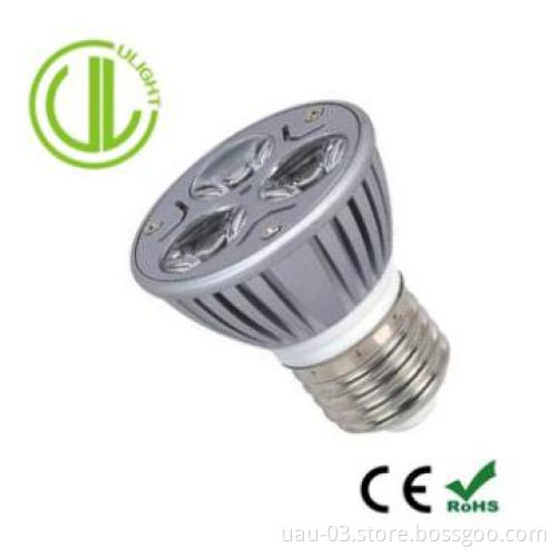 CE high quality AC220V 3w E27 led spotlight with very good price